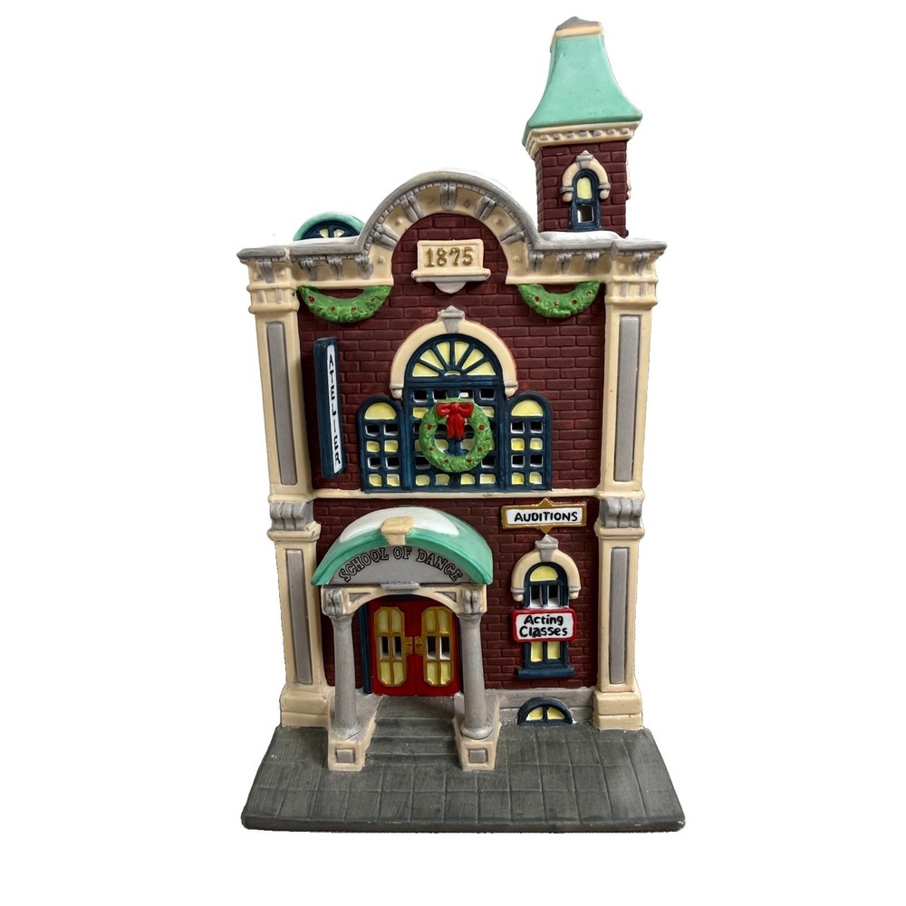 Christmas In The City Dept 56 Arts Academy #5543-3 retired 1991 Heritage Village